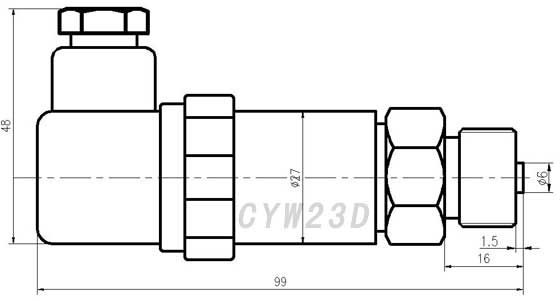 CYB23D外形图